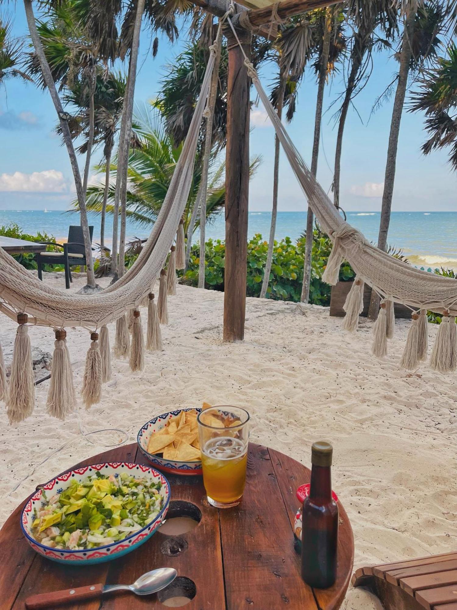 Casa De Mar, Tulum, Hermosa Villa Privada A La Orilla Del Mar Con Cocina Exterior foto