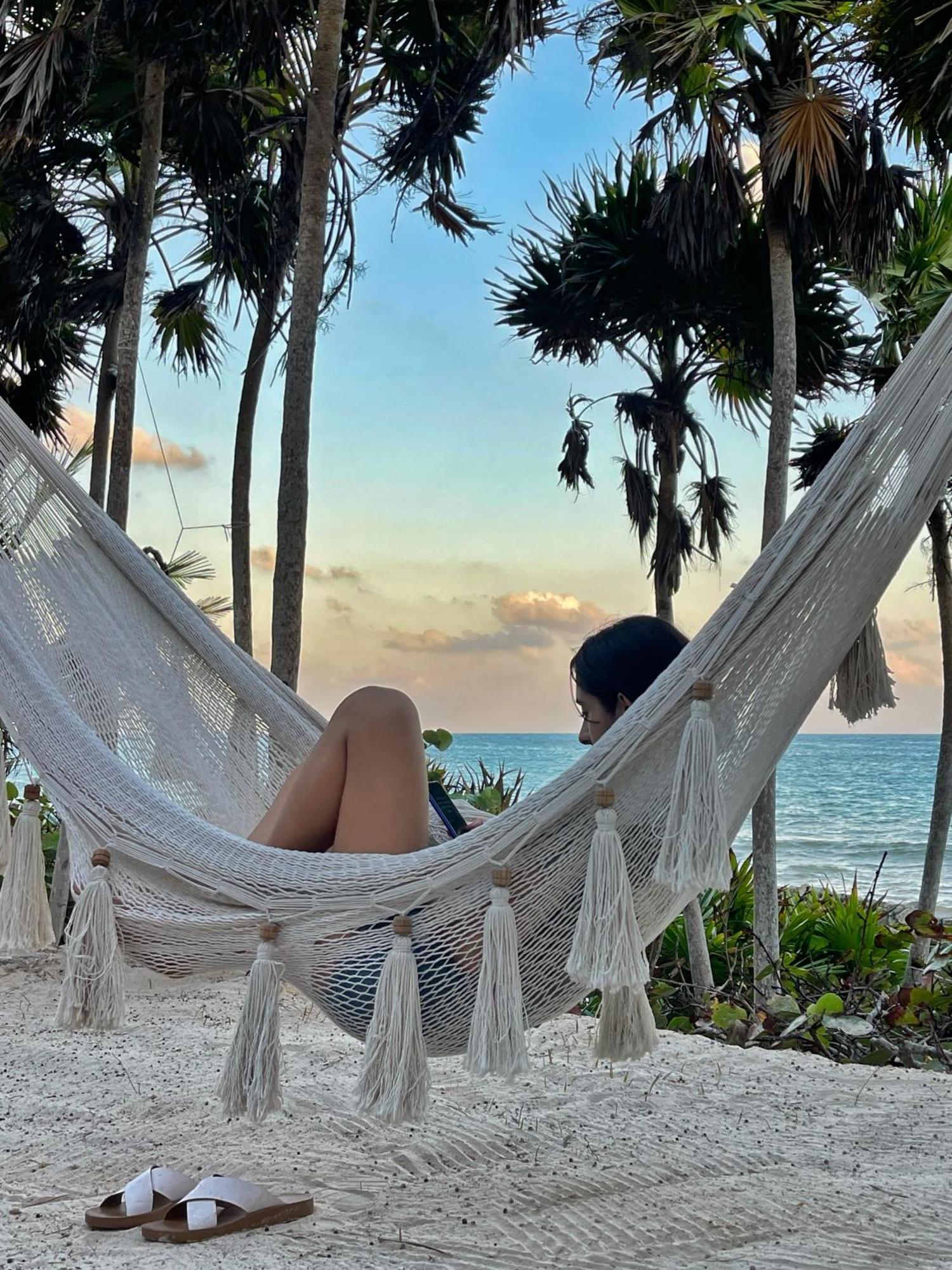 Casa De Mar, Tulum, Hermosa Villa Privada A La Orilla Del Mar Con Cocina Exterior foto